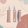 Car Key Ring PU Leather Pendant Headphone Cable Mini Storage Bag Coin Purse Keychain  Female