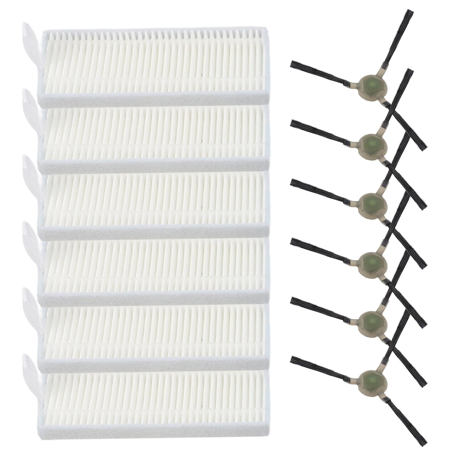 

Набор из 6 фильтров, боковая щетка для робота-пылесоса