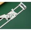 New Adjustable Multifunctional Can Opener Stainless Steel Non‑slip Jar Lid Bottle Cap Opener Kitchen Tool