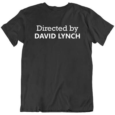 Dirigido por David Lynch Twin Peaks Blue Velvet Mulholland Dr Camiseta de Película Nueva