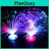 Delightful Christmas Color Changing Led Fiber Optic Night Light For Warm Ambiance