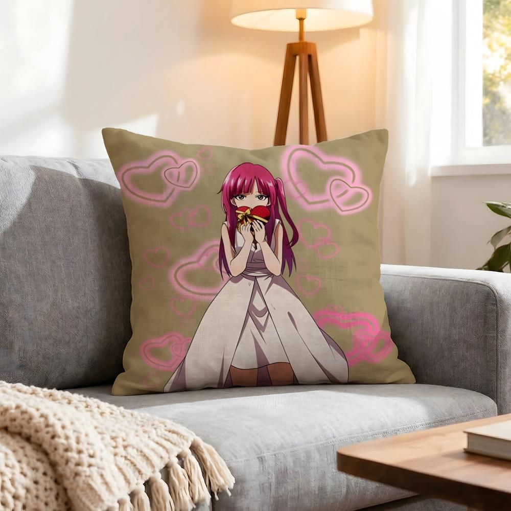 Magi The Labyrinth Of Magic Cushion Cover 1Pcs Decorative Covers Soft Cushion Case For Sofa Couch Decor 40X40 45X45 Pillowcases