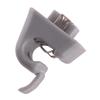 12681000127101 2Pcs Car Gray Sun Visor Hook Clip Holder Fit For Mercedes Benz W201 W123 W124 W126