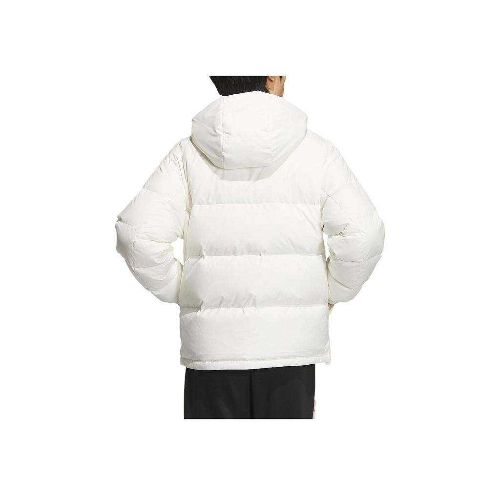 adidas Piumino imbottito con cappuccio Giacca calda confortevole unisex Han-Giada-Bianco JW1649