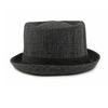 Herbst Winter Hut Herren Britischer Retro Jazzhut Melone Klassischer Karohut