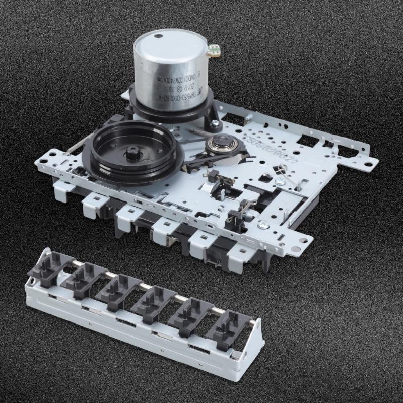Helt metall Stereo kassettbandspelare Verk 9V Motor Kassettmekanism för DIY-reparationer och förbättringar