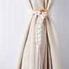 Handmade Weave Curtain Tiebacks Curtain Holder Clip Buckle Rope Straps Easy Installation Traditional Cloud Designing
