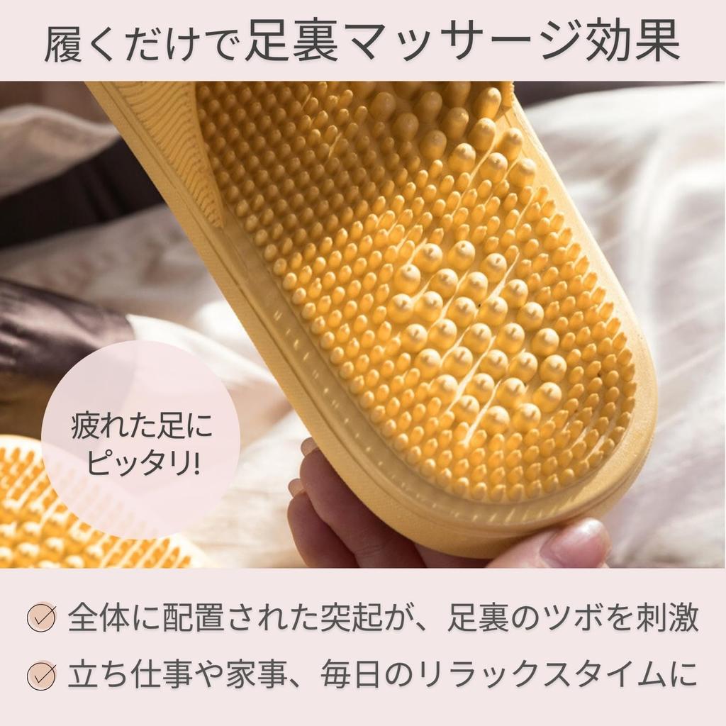 Healthy Sandals and Slippers for Foot Suitable for Men and Indoor and Outdoor and Balcony Japanese Shoe and Weight [cocoriko] Reflexology, Women, Use,