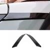 For Toyota RAV4 -23 Gloss Black Window Rear Both Side C Pillar Cover Trim 2x
