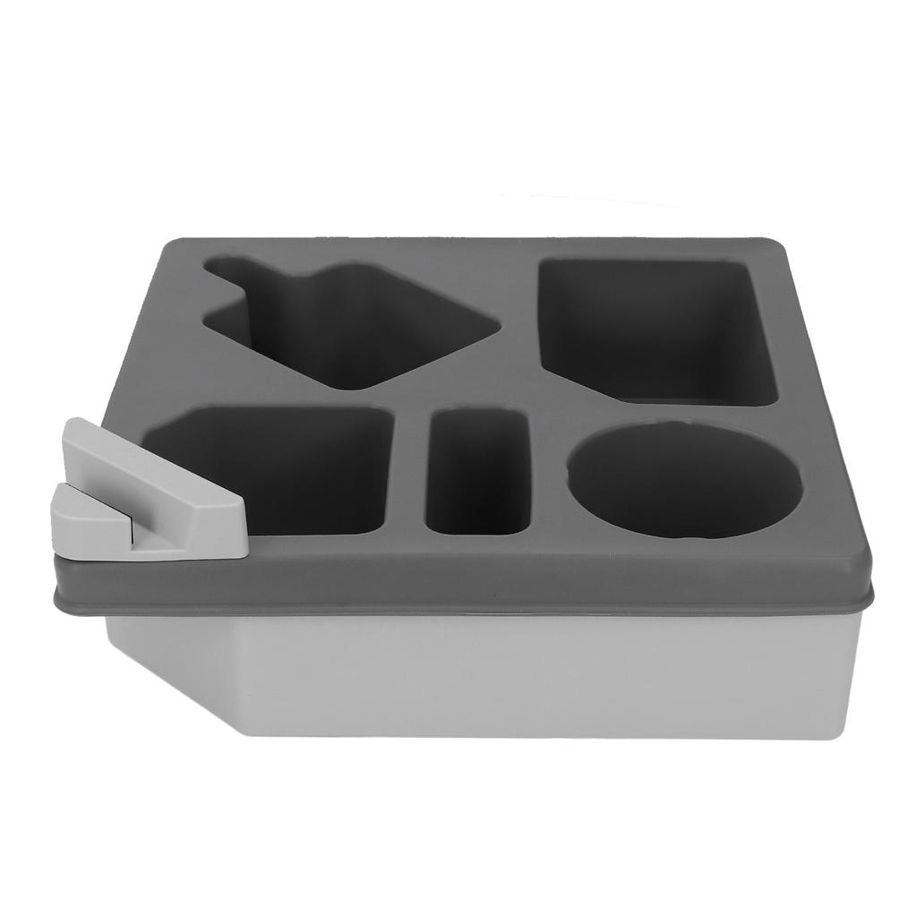 Sofa Cup Holder Tray with Phone Stand Silicone Plastic Couch   Drink Holder for Bed Car Remote Control Snacks and Other Items