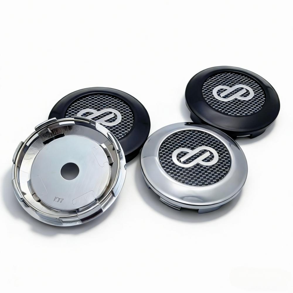4pcs 77MM Clips 72MM ENKEI Logo Badge Emblem Car Wheel Center Caps Wheels Hub Cap Rim Hubcaps Dust Cover Replace Car Accessories