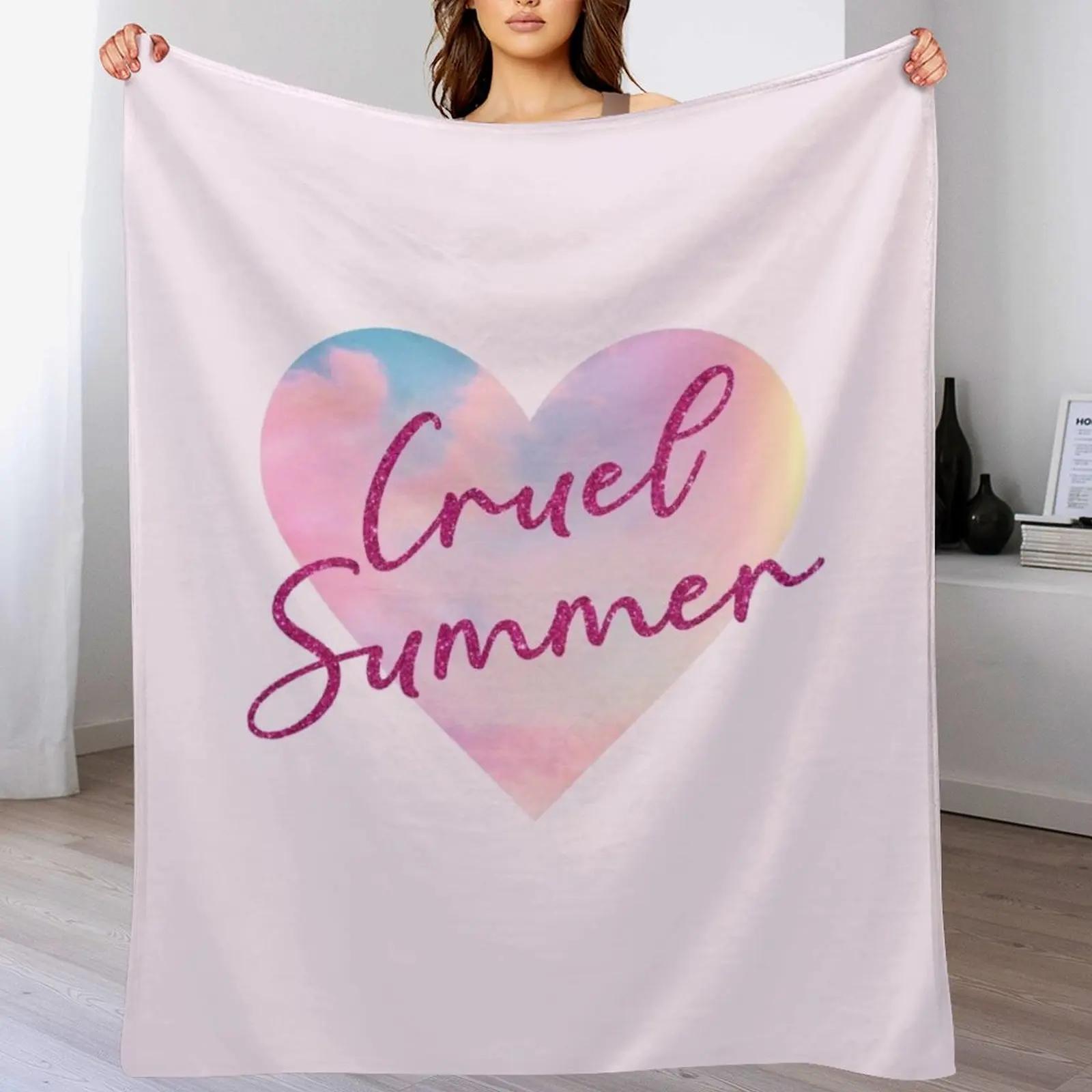 Cruel Summer Throw Blanket Flannel Fleece Soft Warm Throw Blanket 102x76cm(40x30in)