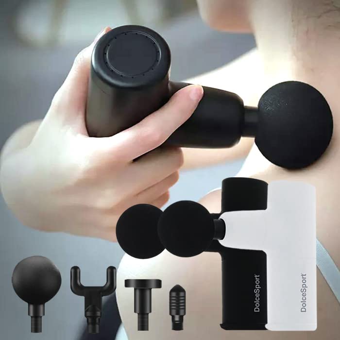 Myofascial Release Gun with 4 2000mAh Up To 3200 Electric Myofascial Relaxing and Stretching for and Relief from Stiff Shoulders and Lower Lactic and