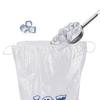 50Pcs/Set Ice Cube Bag Clear PE Adjustable Drawstring Closure Leakproof Heavy Duty Ice Storage Bag Kitchen Supplies