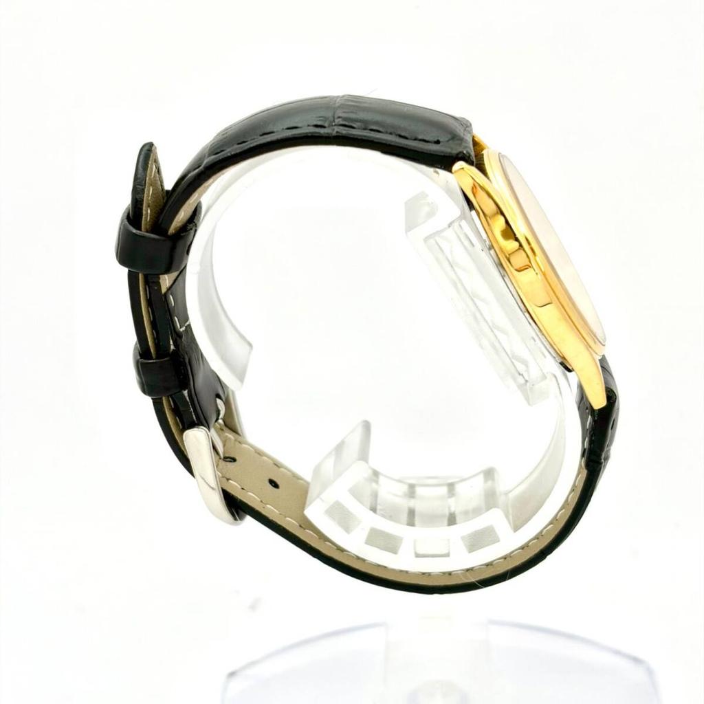 SEIKO Watch Gold 3D0398 New Strap [Excellent Condition/New Battery] Men's 7N01-7041