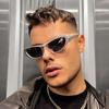 Latest Sports Steampunk Millennium Style Sunglasses Female Punk Goggle Designer Sun Eyewear Male Silver Mirror Sun Eyewear Stylish UV Protection 400