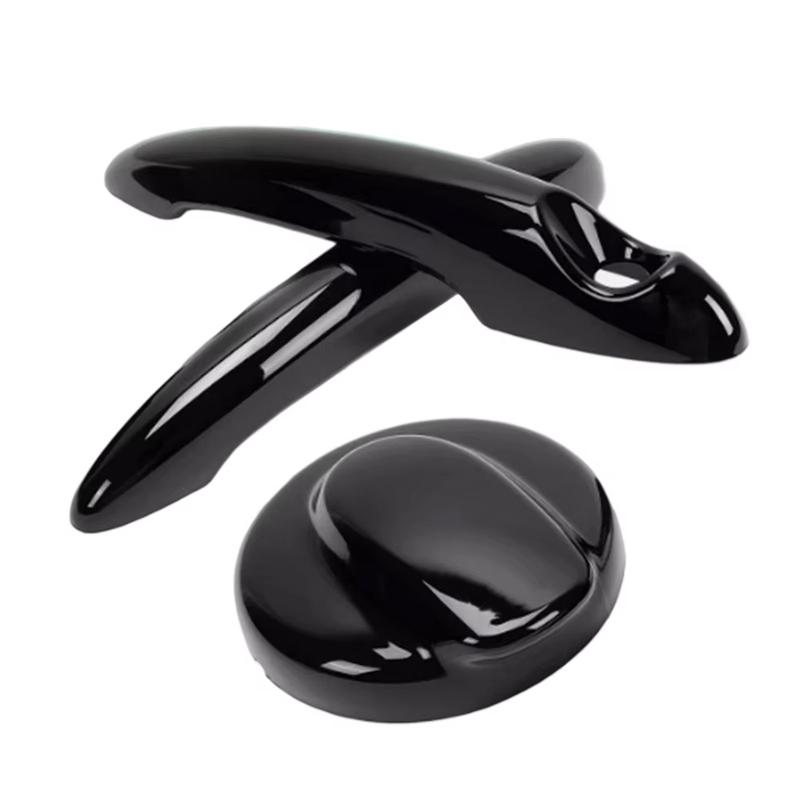 Door Handle And Fuel Tank Cap Cover For MINI Cooper S R50 R53 R55 Car Door Handle Replacement Auto Accessories Exterior Parts