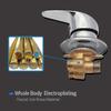 Shower Cabin Mixer Tap Brass Shower Faucet Outlet Diverter Chrome Shower Mixer Tap G1/2inch Connector Cold And Hot Water Shower Mixer For Ba - Pjun