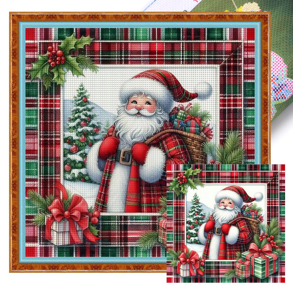 Full Embroidery Eco-cotton Thread 11CT Printed Cartoon Cross Stitch Kit Art