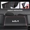 For KIA Car Leather Storage Pocket Seat Back Door Center Console Organizer Accessories K5 K2 Optima Soul Spectra Niro Cadenza