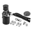 Oil Dipstick Hole Breathable Kettle with Breather Filter Universal Fuel Tank 300ml Tank Separator Aluminum Alloy