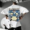 2026 Maglietta Grafica Squirtle Anime Pokemon Uomo Donna Cotone Manica Corta Top Maglietta Grafica Estiva Streetwear Casual Abbigliamento Y2k