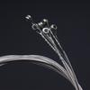 Stainless Steel Silver Plated Copper Alloy Wound 1st 6th (.010 .047) 6pcs Acoustic Guitar Strings String Set