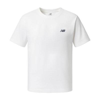 New Balance ShorT Sleeve T shirT whiTe mT41509 wT
