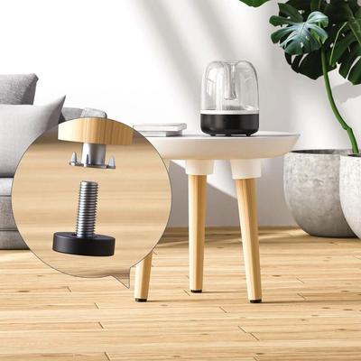 8PCS Gifts Adjustable Furniture Leveling Feet Table Feet Screw On Hardware Tools Leg Levelers Furniture Levelers Glide Leveler