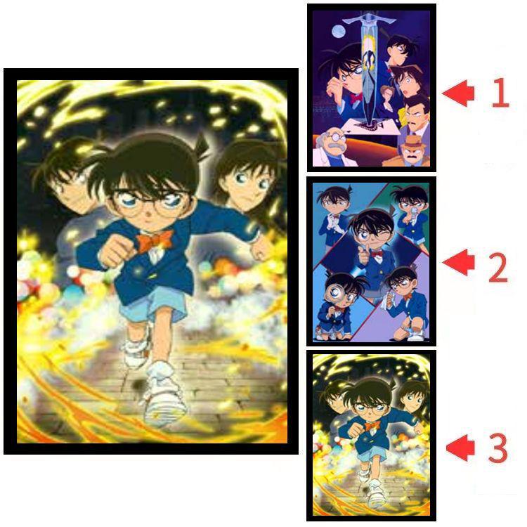 Hello Kitty & One Piece 3D Lentikulärt Pokemon-affisch