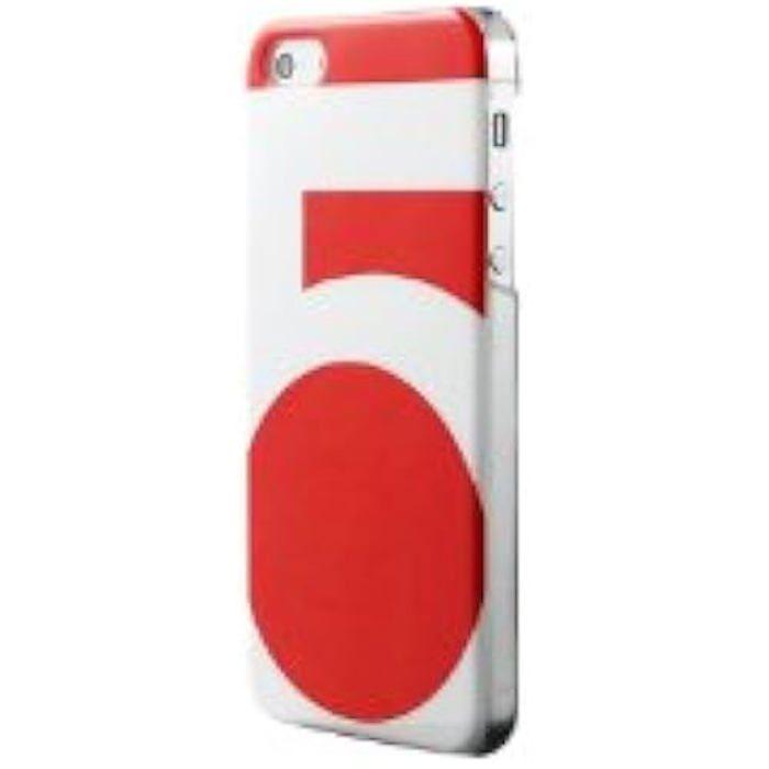 Coque Pour iPhone 5 Et 5S - WazzaBee - WBSB-5S-RD - Rouge - Matériaux De Haute Qualité - 100% Sécurisé