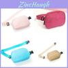 Nylon Waterproof Waist Bag For Outdoor Running And Travel With Zipper Pocket For Men And Women