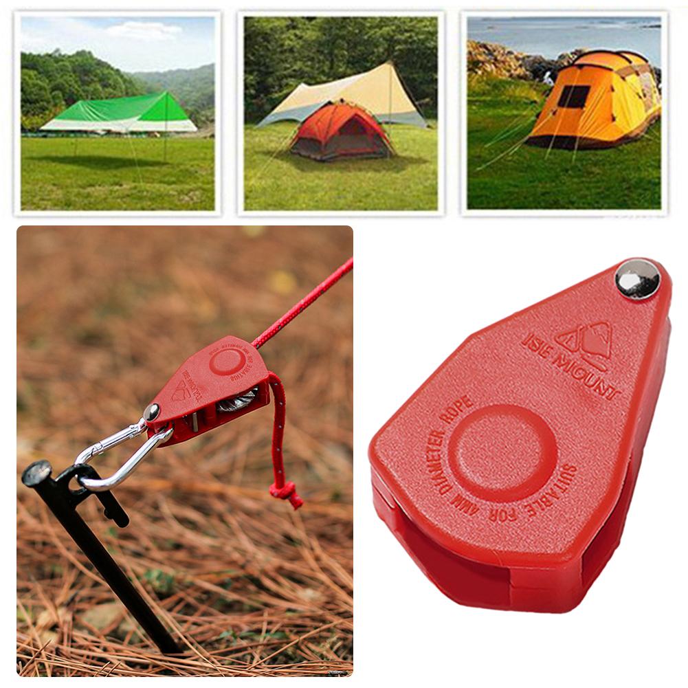 Rope Pulley Adjustable Camping Tent Pulley Camping Pulley Regulator for Canopy Kayak Canoe Grow Light