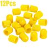 Tyre Valve Dust Caps Valve Stem Covers Plastic Tire Caps With O Rubber Ring For Car, Motorbike, Trucks, Bicycle  Airtight Seal