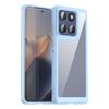 For Motorola Edge 60 5G Phone Case WANLONFENG XC Series TPU Acrylic Cover with Tempered Glass (Big Lens Hole)