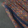 Johnature Women Vintage Print Floral Skirts Elastic Waist Cotton Soft Cloths Summer Loose Patchwork Color Skirts