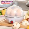 Electric Egg Boiler Multifunctional Breakfast Cooking Machine Mini Egg Steamer Poacher Kitchen Accessory