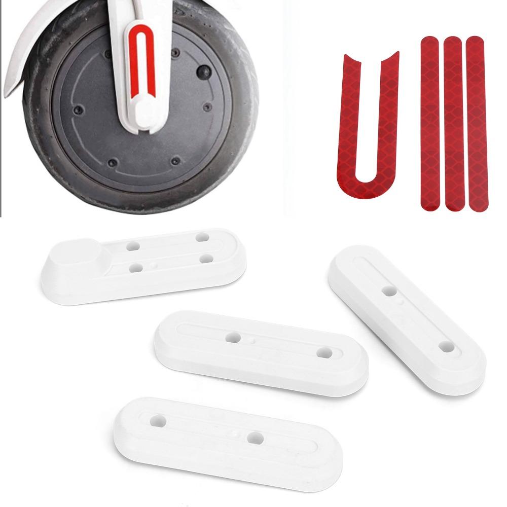 1 Set Schwarz/Weiß Elektroroller Abdeckung Kunststoff Radnabenkappe für M365 Elektroroller Verwendung