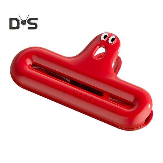 Klipy na sáčky s čipy 4,7 palce Klipy na papírové sáčky na potraviny a svačiny Odolné těsnící úchyty Barevná svářečka sáčků na svačiny a čipsy