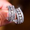 Fashion Copper Alloy Zircon Jewellery Drop Earrings For Women Wedding Party Gifts