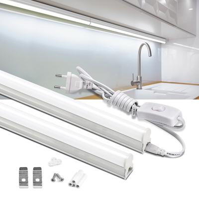 Lights for Kitchen T5 6W 10W Tube Bar Lamp 2835 SMD Leds 85-265V Led Lamp Decoration Bedroom Button Switch Luminaria With EU Plug