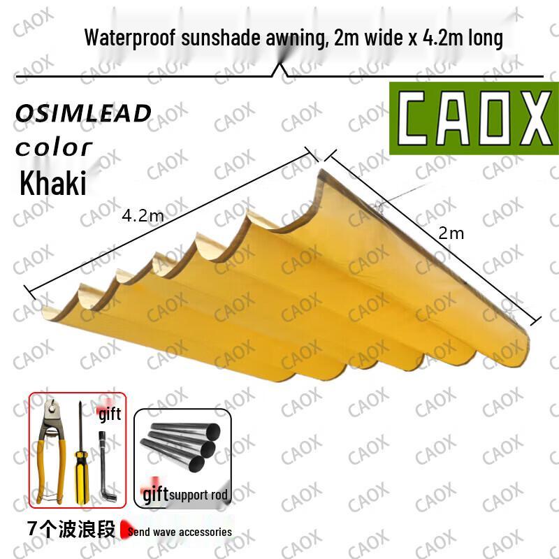 CAOX Outdoor Retractable Wave Canopy
