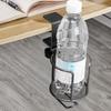 Drehbarer Tischseiten-Becherhalter Büro-Schreibtisch Fester Becherhalter Rutschfest Verstellbar Wasserflaschenständer Clip-On Becherhalter