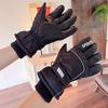 Waterproof Ski Gloves for Women In Winter Warm Snow Mountain Gloves for Playing with Snow Men Crossing The Top To Ride Cold and Windproof