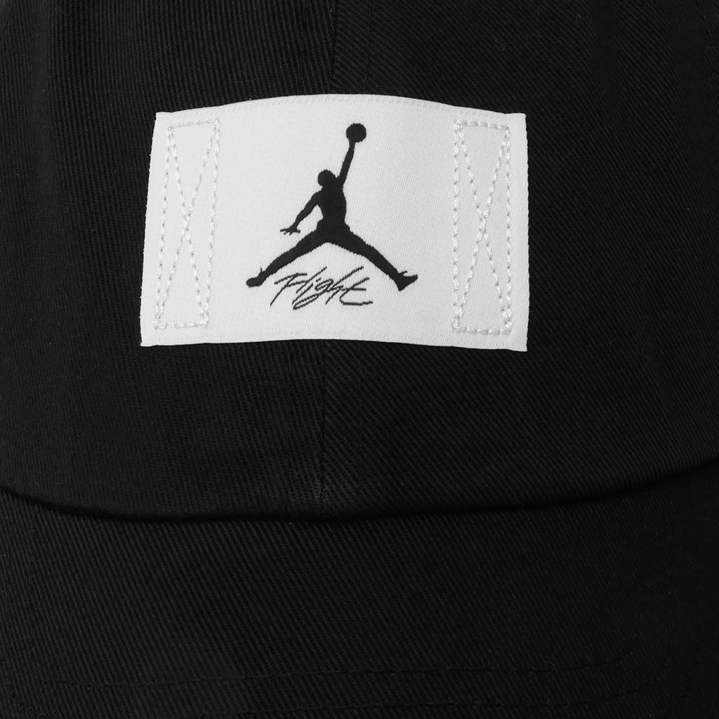 Jordan Logo Cotton Baseball Cap Unisex caps Black FD5181-010
