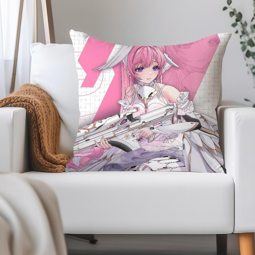 Game N-Nikke-S D-Doro Pillow Case Applicable Space For Guest Rooms Interiors Cars Office House Decoration