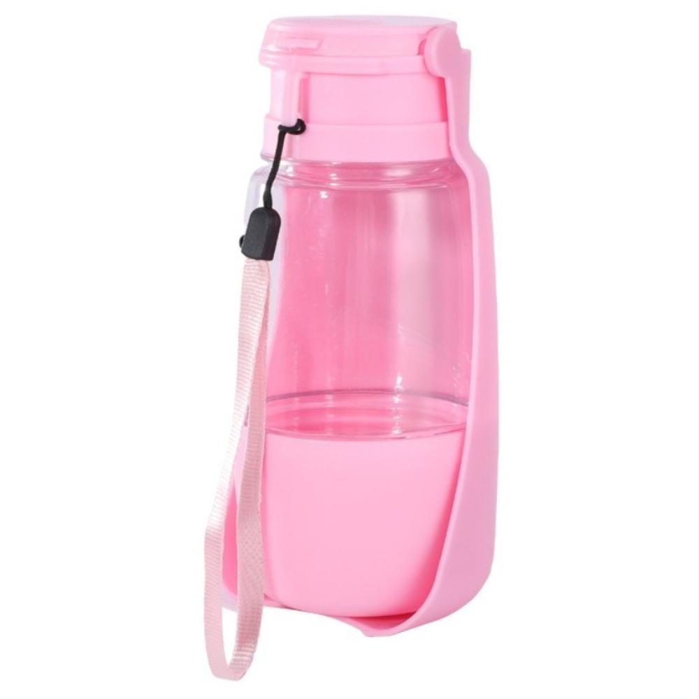 2 In 1 Dog Water Bottle Portable Cat Drinking Bowl Foldable Pet Water Dispenser  Travel