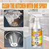 3pcs 60ml Kitchen Cleaner Range Hood Oil Stain Cleaner Multifunctional Cleaning Agent Supplies Kitchen Supplies