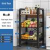 Freestanding Multi-Layer Kitchen Storage Rack for Microwave & Cookware