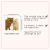 50 Pieces Cat PET Stickers Cute Realistic Cat Meme Emoji Decals Decorate Water Cups Stationery Suitcases Fridges Laptops Notebook Scrapbook